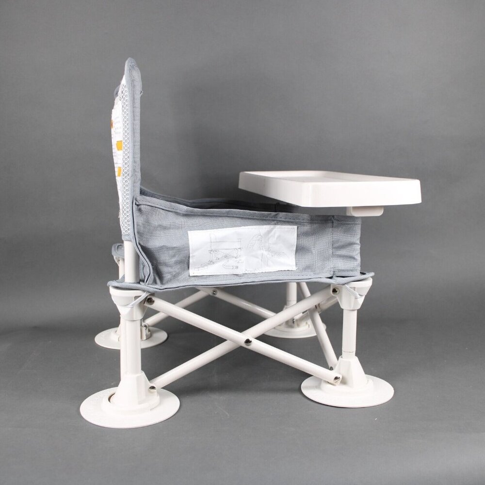 Hiccapop AS IS MISSING SEAT STRAPS On The Go Anywhere Booster Seat High Chair - Picture 7 of 16